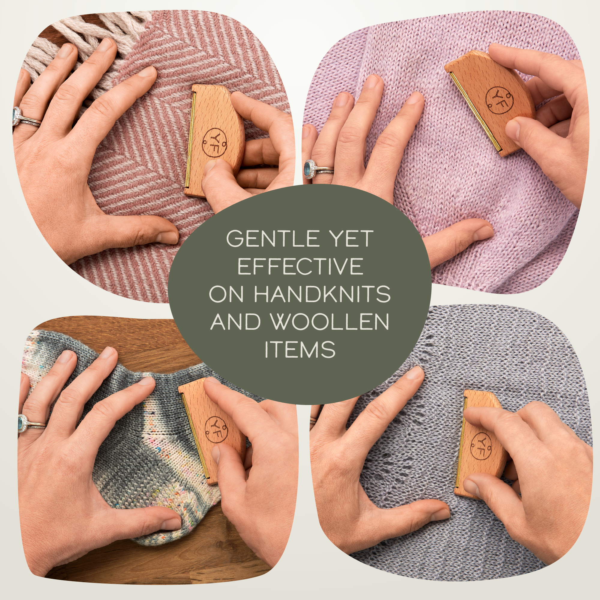 Yarn Food Pilling Comb