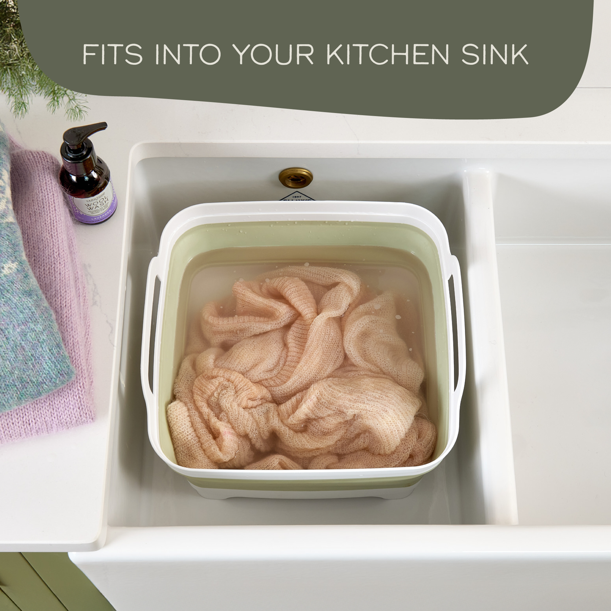 Drainable hand wash basin - Pink