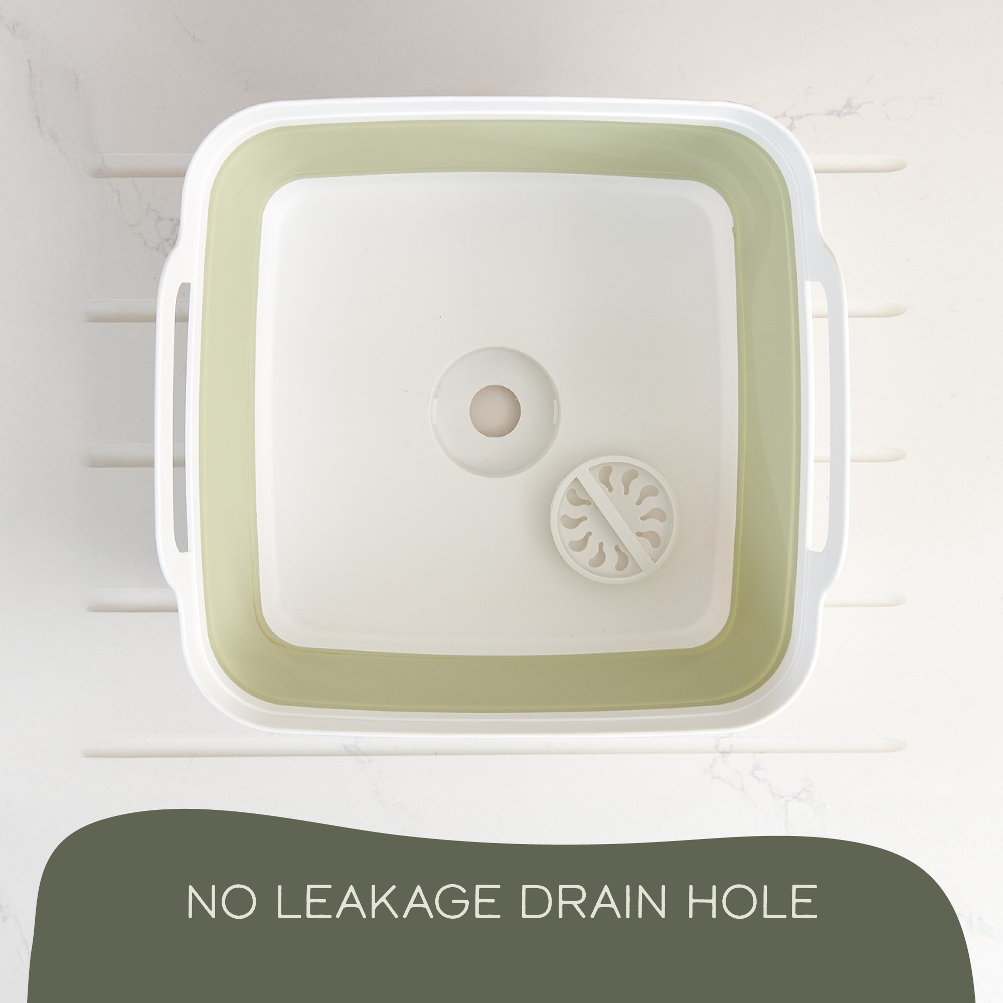 Drainable hand wash basin - Blue