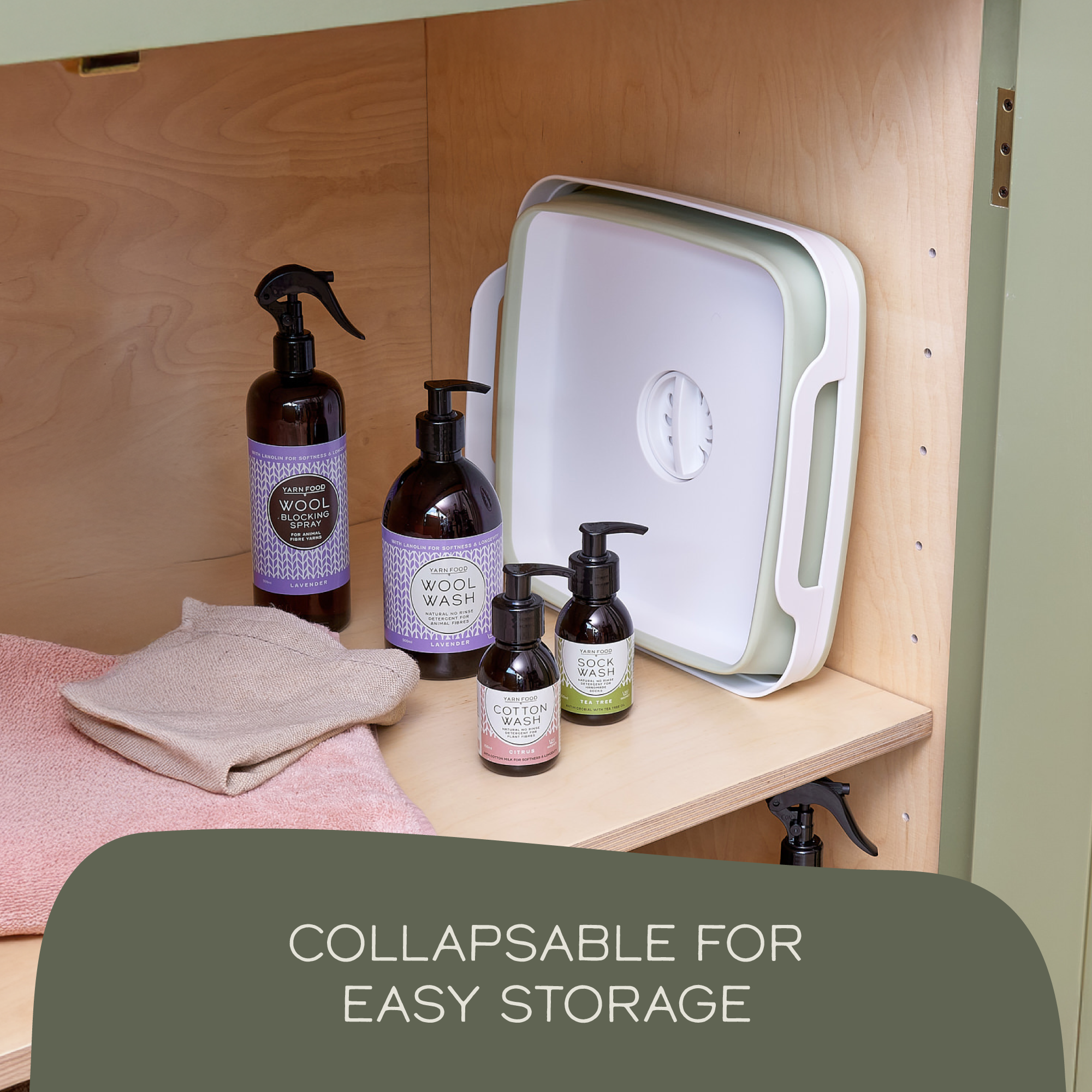 Drainable hand wash basin - Blue