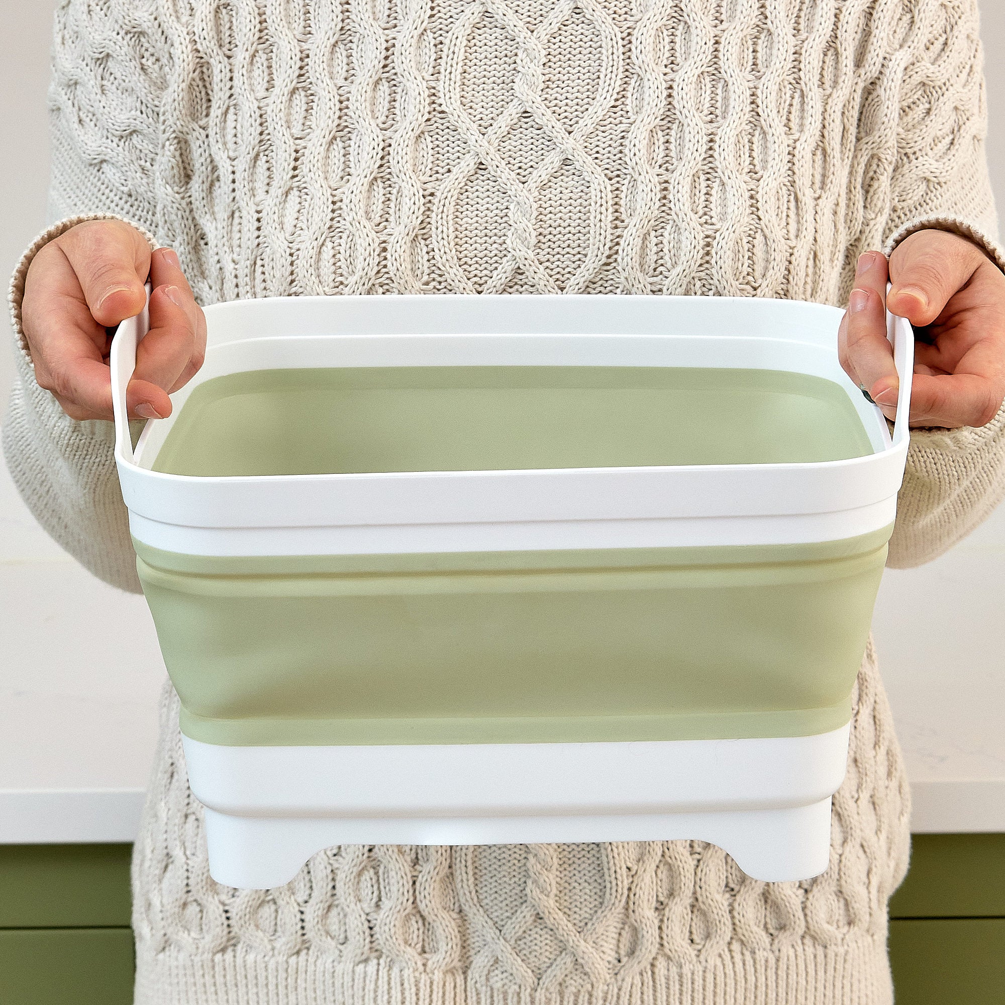 Drainable hand wash basin - Green