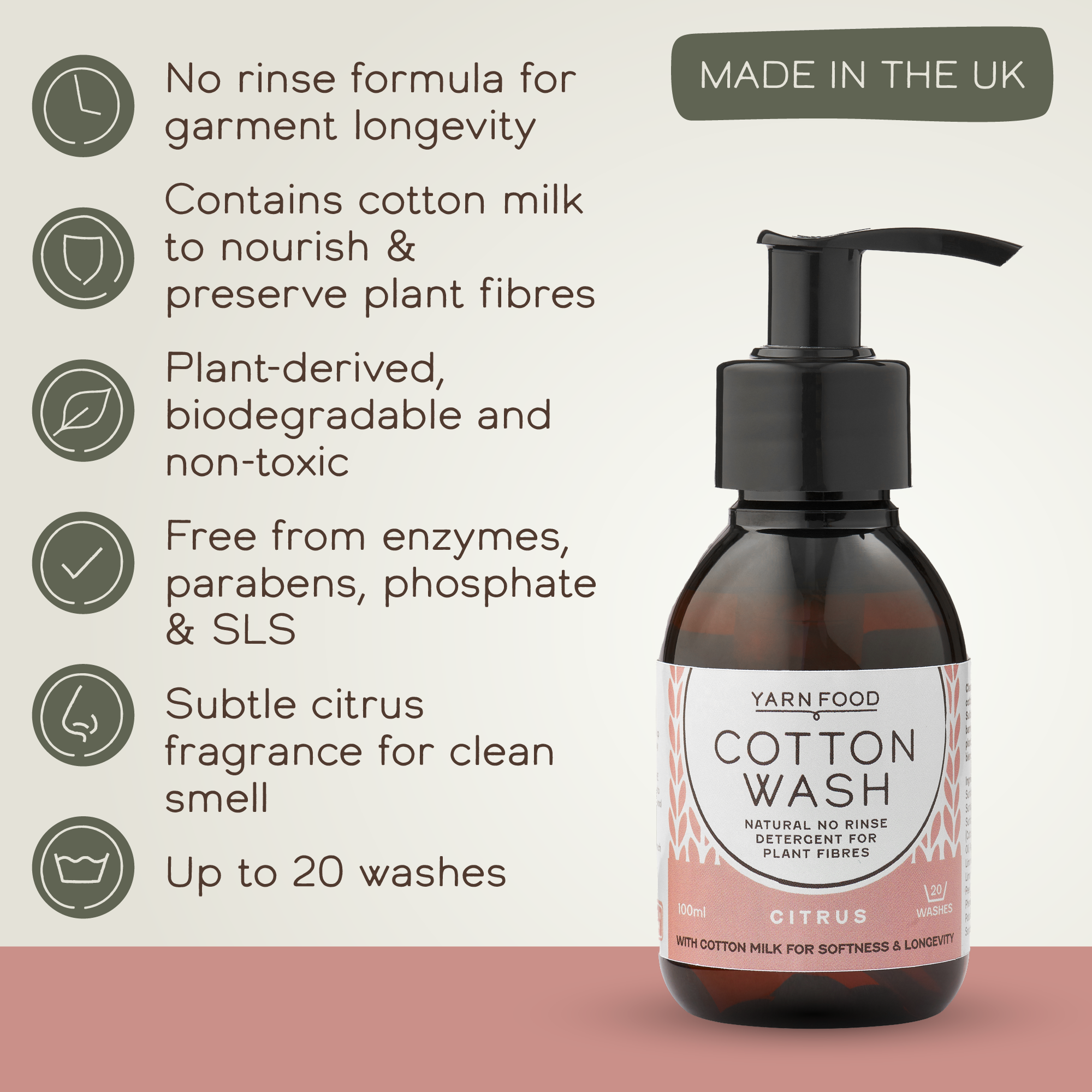 Cotton Wash Mini - 100ml