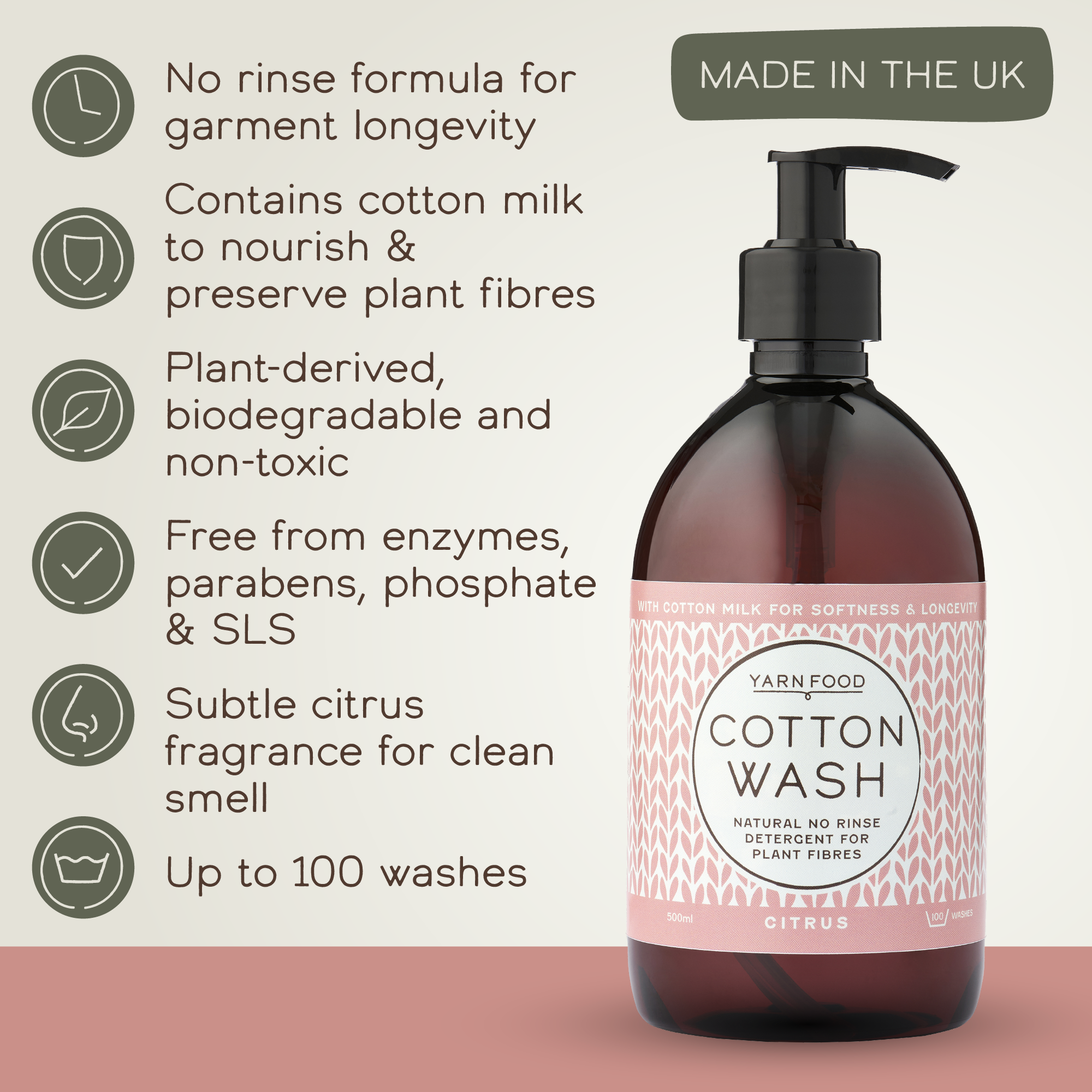 Cotton Wash - 500ml