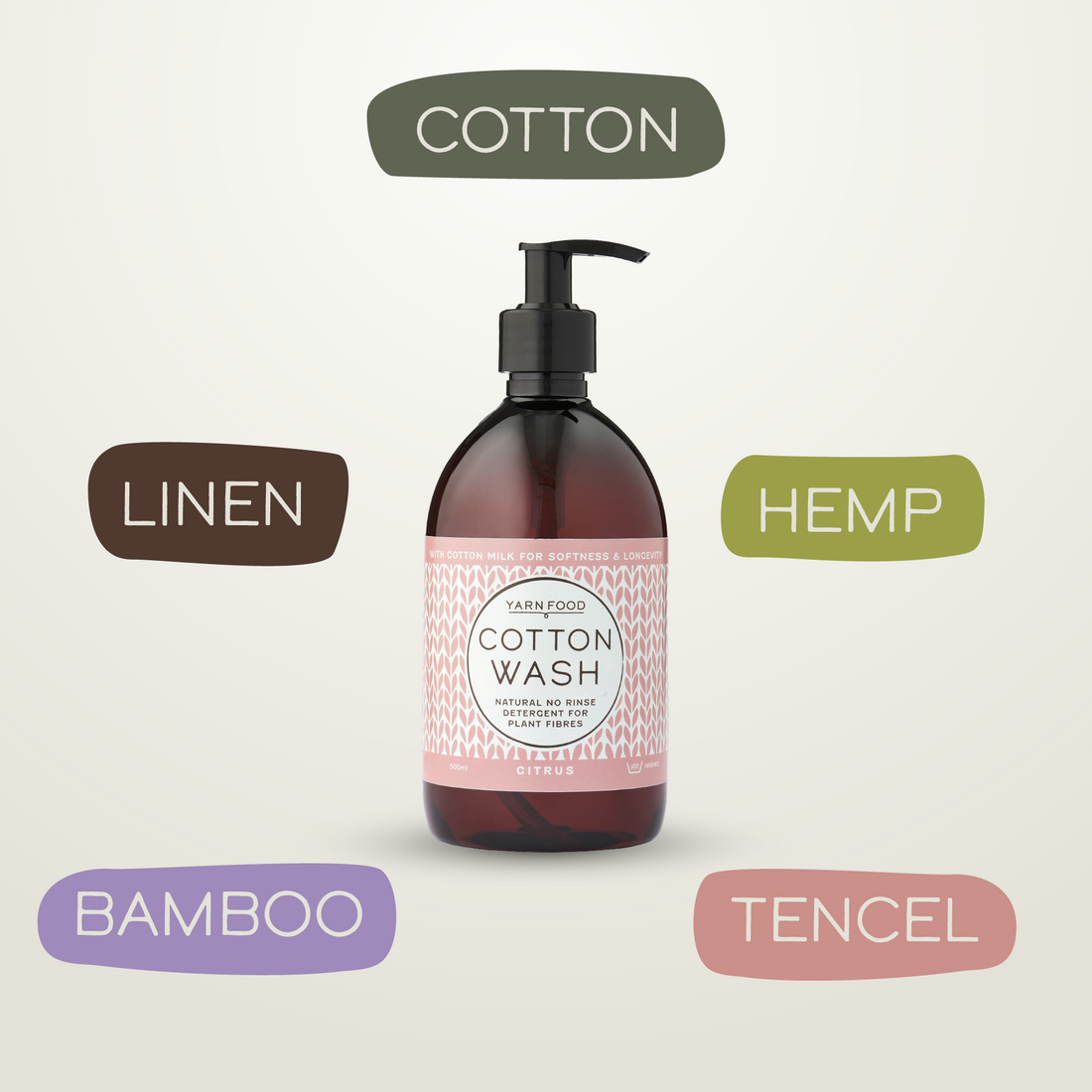 Cotton Wash Duo Bundle - 2 x 500ml