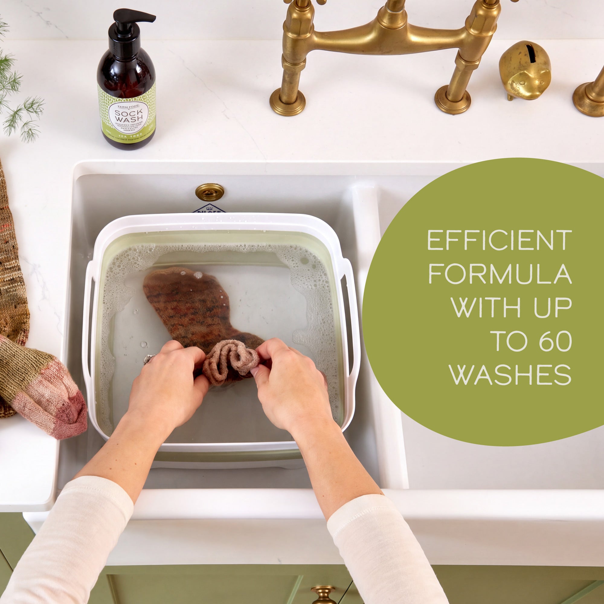 Hand Wash Kit for Socks