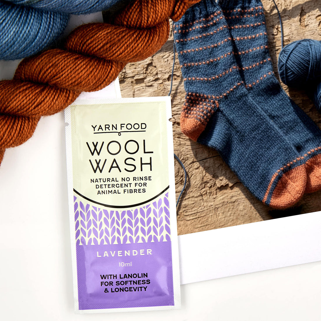 Yarn Food Wool Wash Sachet